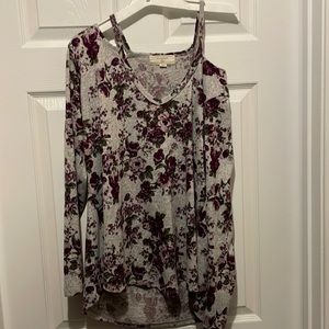 Beautiful open shoulder top